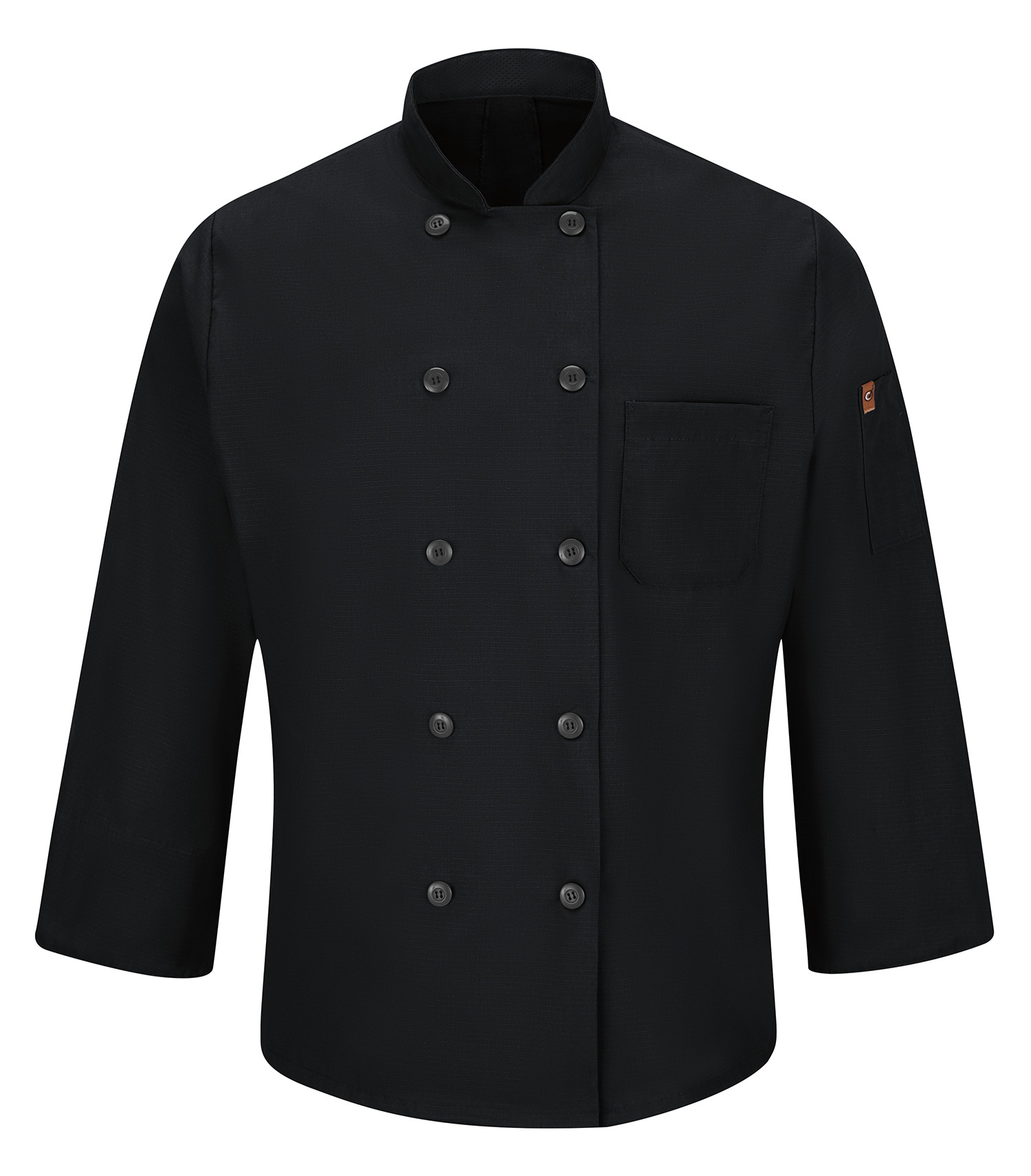 RED KAP&reg; CHEF DESIGNS&reg; CHEF COAT WITH OILBLOK + MIMIX™. 042X - Special Order - XPRESS Feature Item