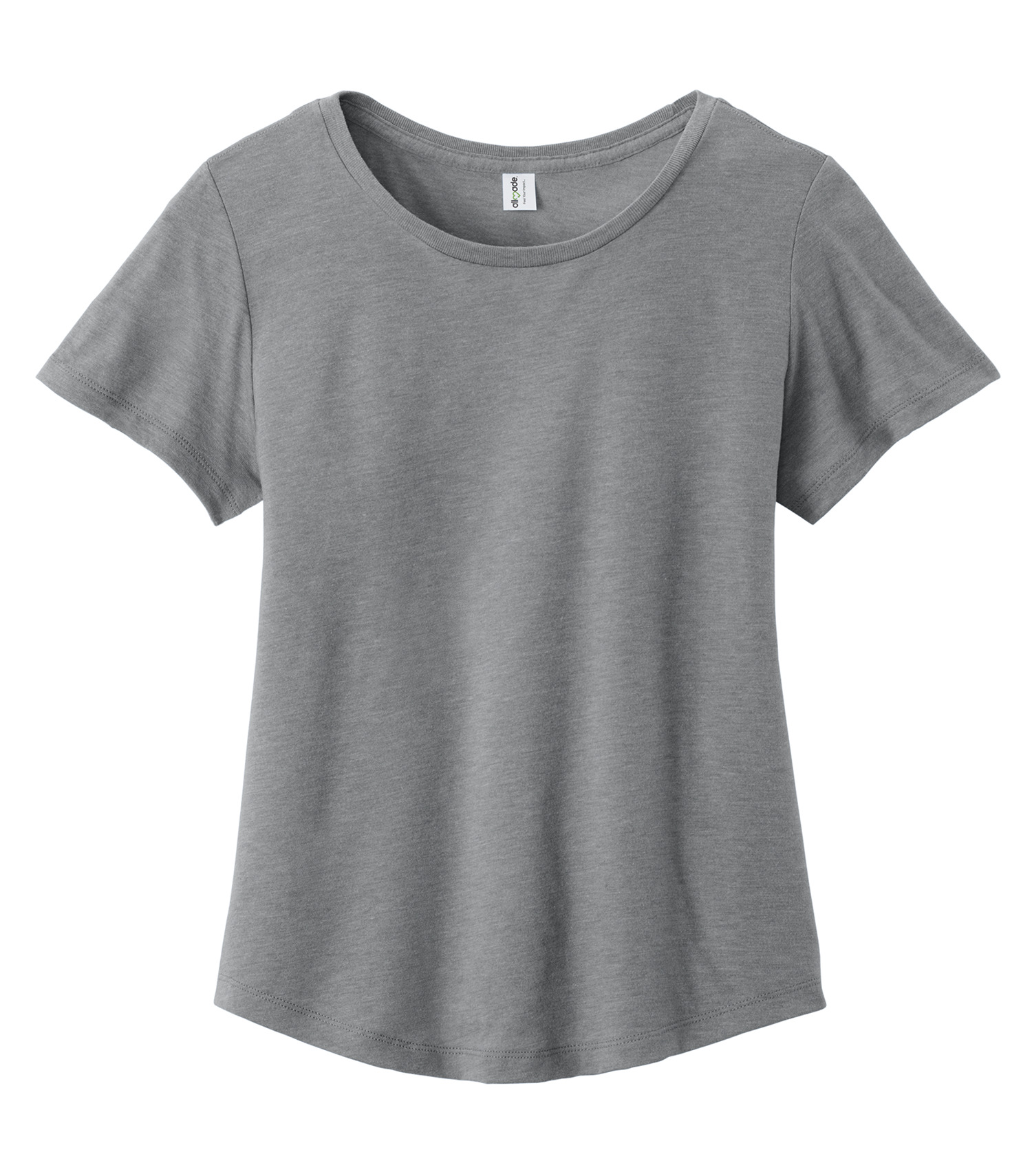 ALLMADE&reg; WOMEN'S RELAXED TRI-BLEND SCOOP NECK TEE