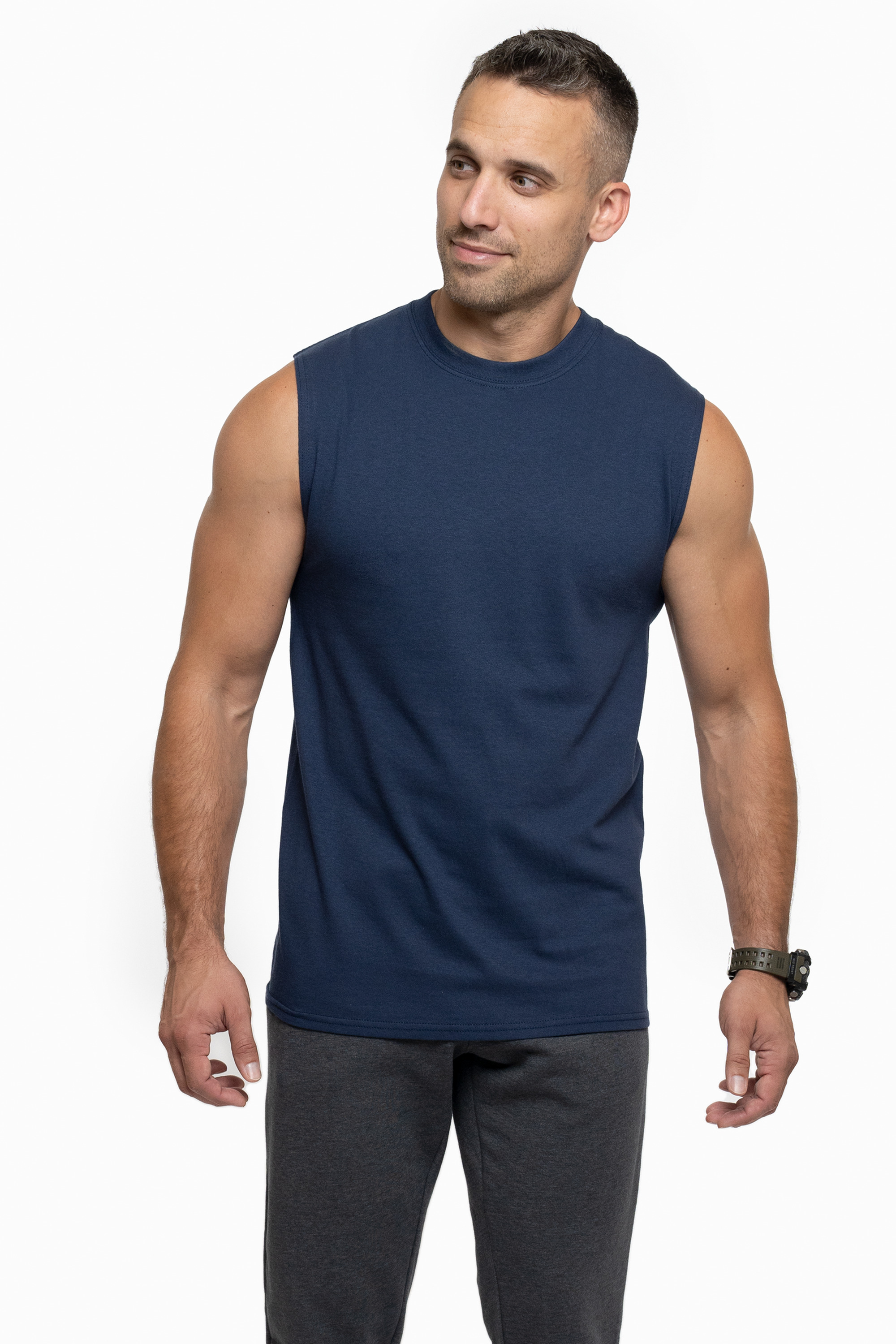 Everyday Cotton Sleeveless Tee