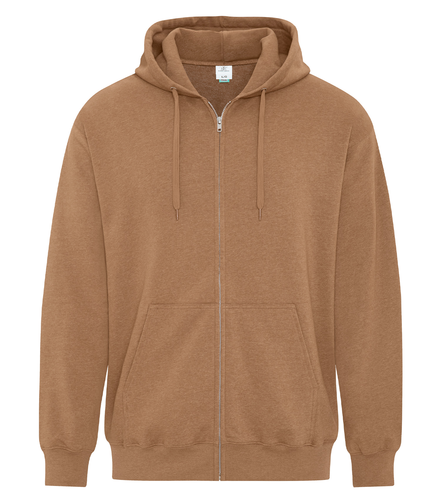 ATC™ EARTH WASH® TOURBILLON FLEECE FULL ZIP HOODIE