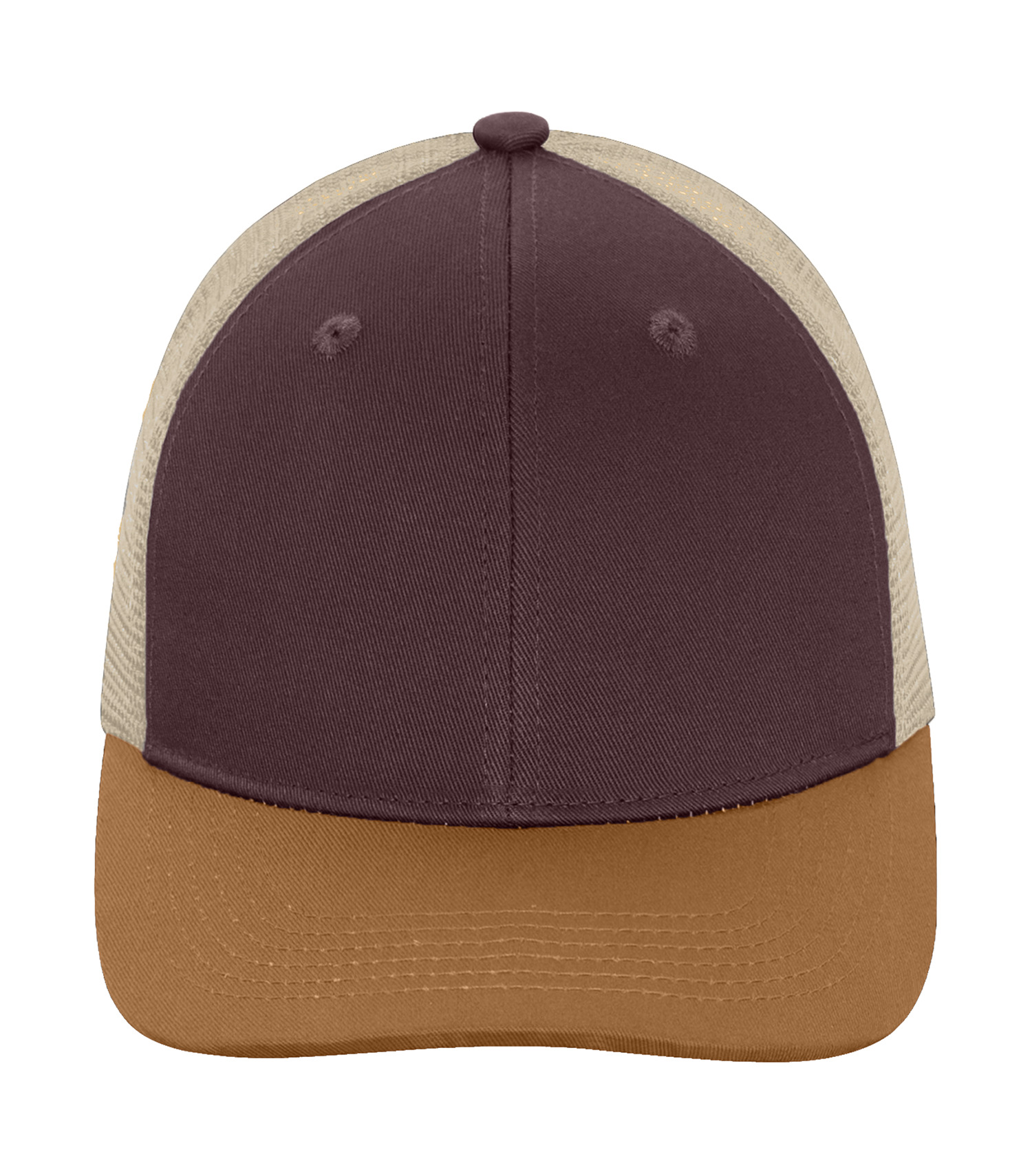 ATC™ Everyday Collection® C1318TRI ATC™ EVERYDAY TRI-COLOUR SNAPBACK TRUCKER CAP for custom printing in Montreal