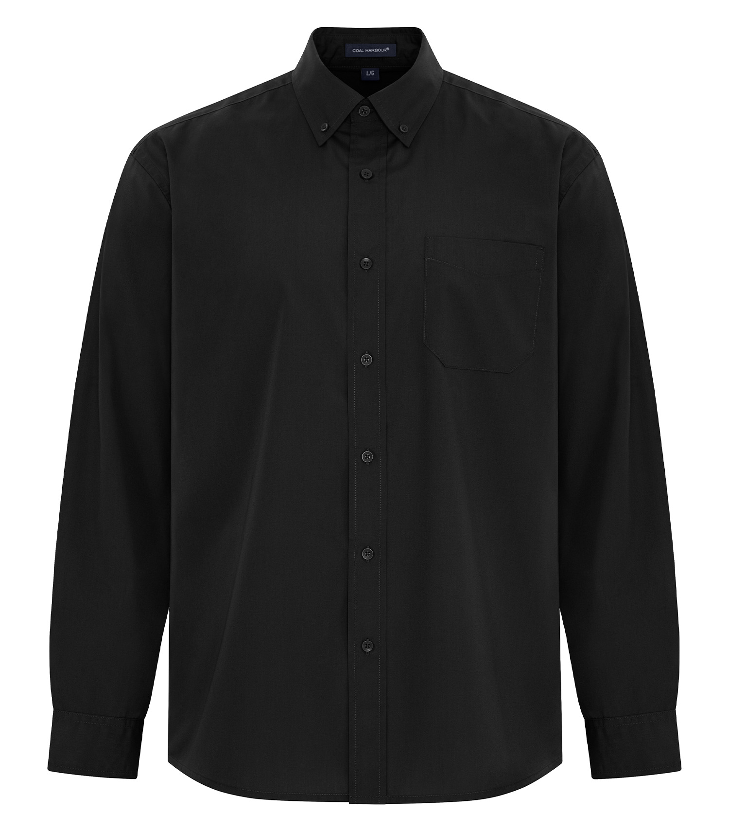 Coal Harbour® CH6200 COAL HARBOUR® EVERYDAY EASY CARE LONG SLEEVE WOVEN SHIRT for custom printing in Montreal