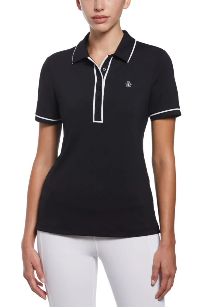 Penguin CLUBHAUS 60’s Raglan Sleeve Polo Technical-Earltm-Golf-Polo-