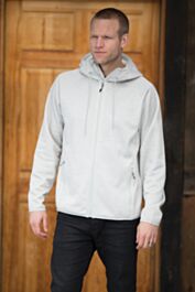 DRYFRAME® DRY TECH WATER RESISTANT FLEECE FULL ZIP HOODED JACKET