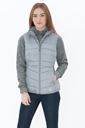 【FINE】tencel front layered vest DRYFRAME® DRY TECH INSULATED LADIES' VEST. DF7673L
