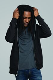 HYSFORM TIME PIECE ZIP HOODIE ブラック Fabric of the Universe ONI Black Techwear Hoodie