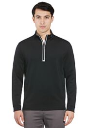 ORIGINAL PENGUIN® CLUBHOUSE MOCK 1/4 ZIP PULLOVER. OGKSA049